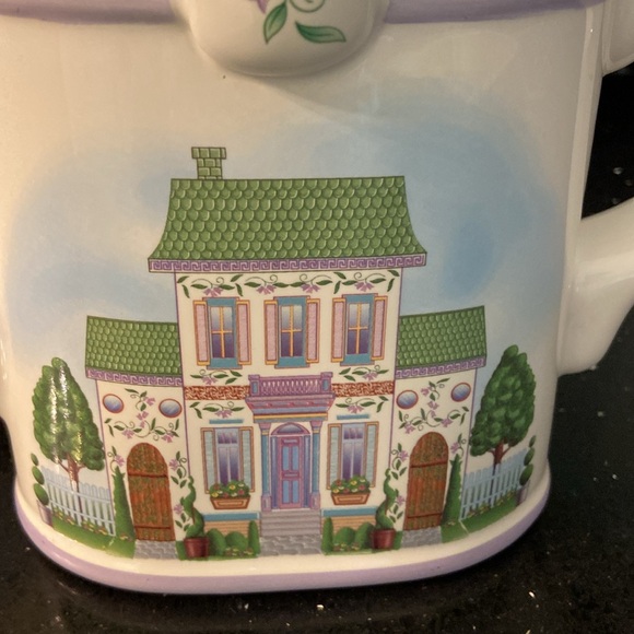 Lenox Village Watering Can Porcelain Vintage c1999 RARE Collectible - Picture 5 of 16